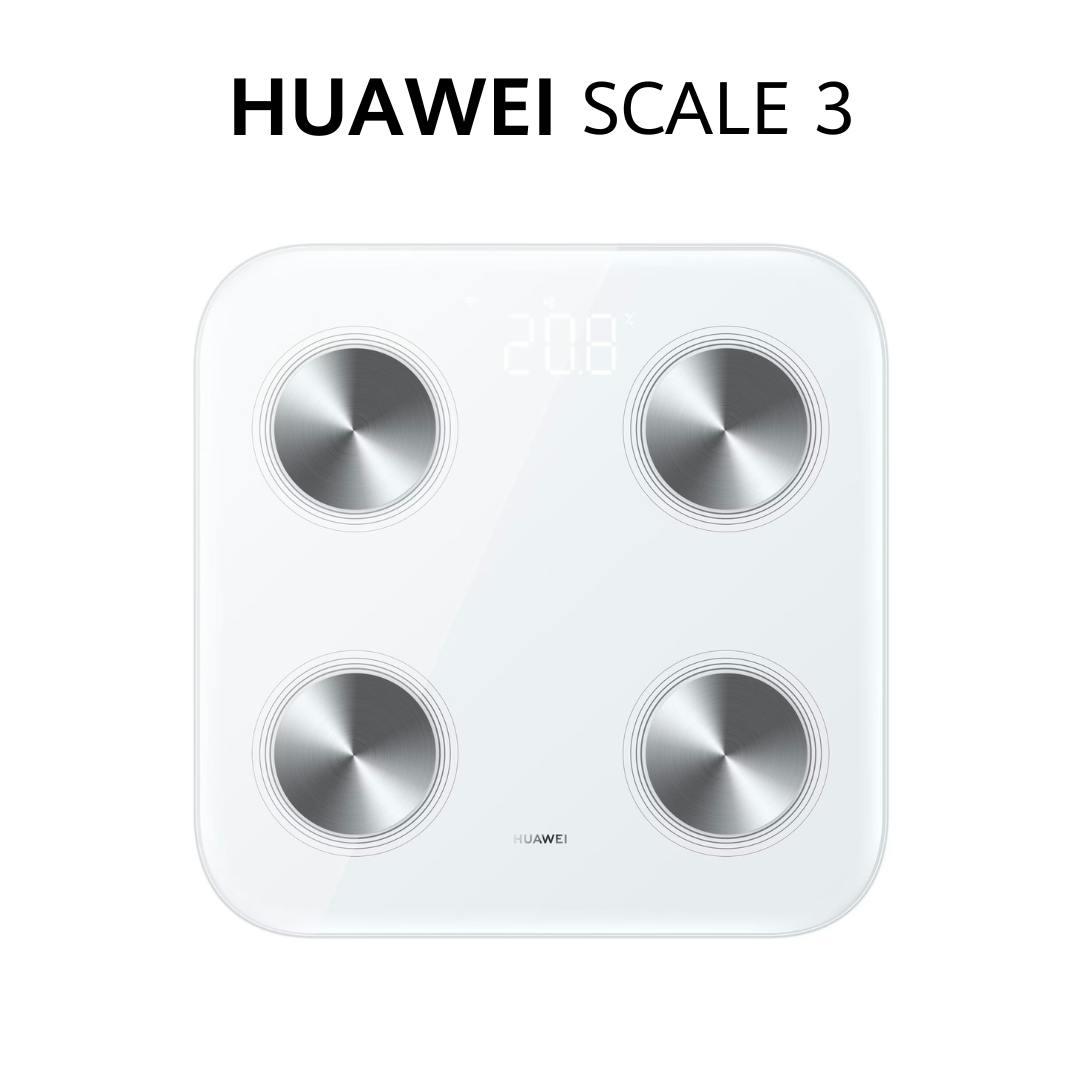 HUAWEI TECHNOLOGIES SCALE 3 WHIT WHITE - 健康管理・計測計